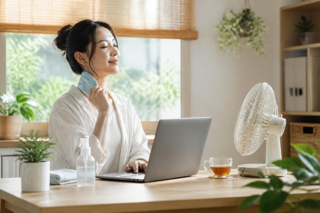 在宅ワーク中に椅子が蒸れるのを防ぐ対策は？