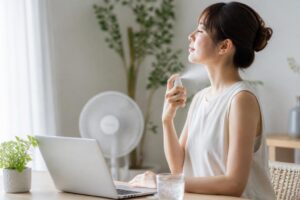 在宅勤務で快適に過ごすための暑さ対策グッズは？