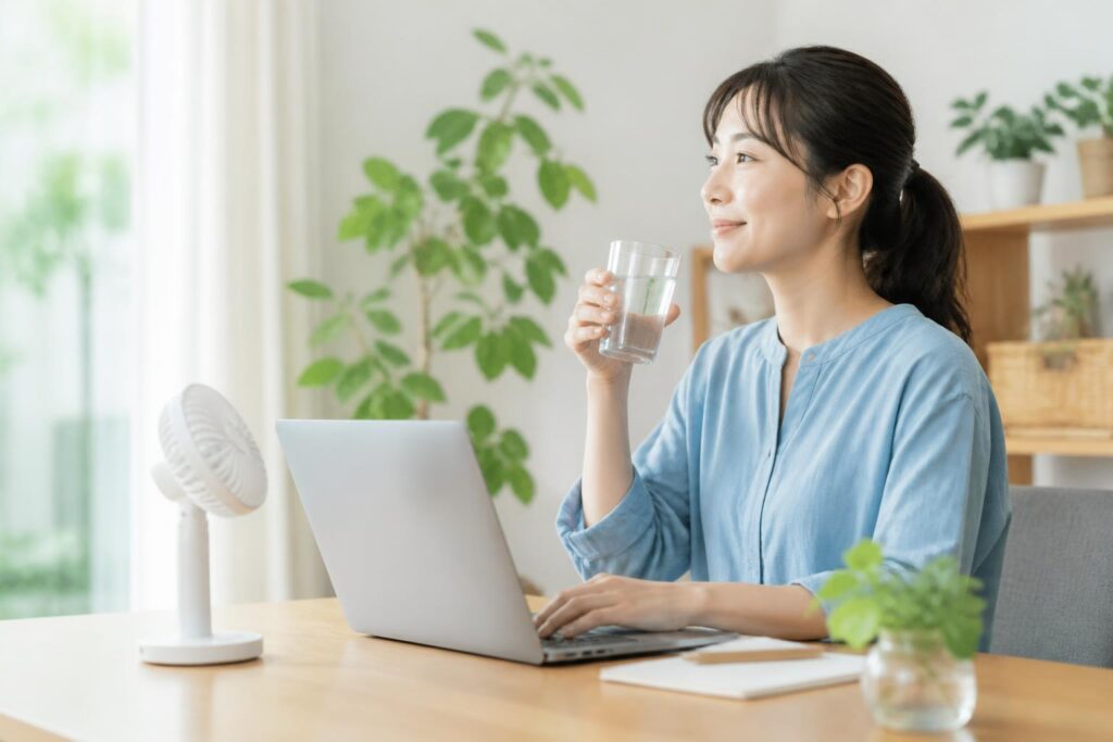 在宅ワークに最適な夏のジメジメ暑さ対策は？