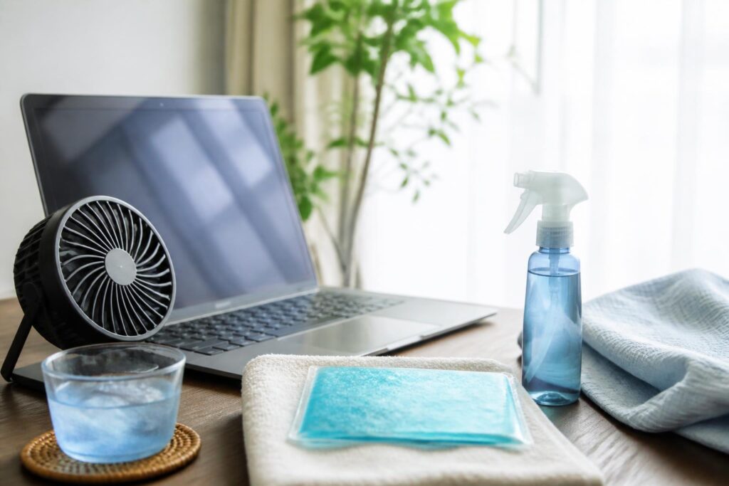 ネッククーラーを使った夏の快適な過ごし方は？