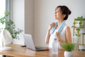 テレワーク中の暑さ対策としての電気代節約法は？