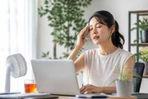 在宅ワークの暑さ対策にはどんな仕事のコツがある？