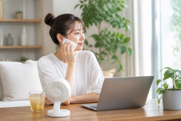在宅ワークの暑さ対策で風通しを改善する方法は？
