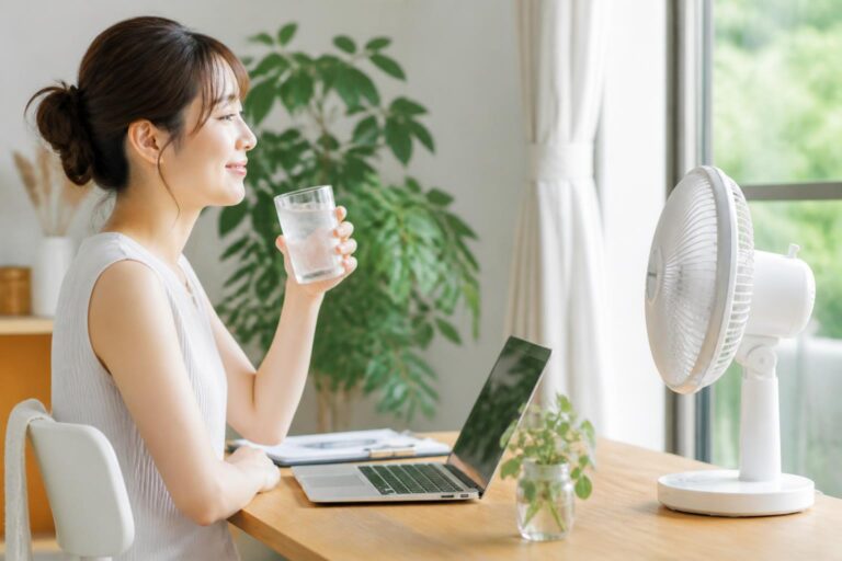 在宅ワークでサーキュレーターを置く場所はどこ？